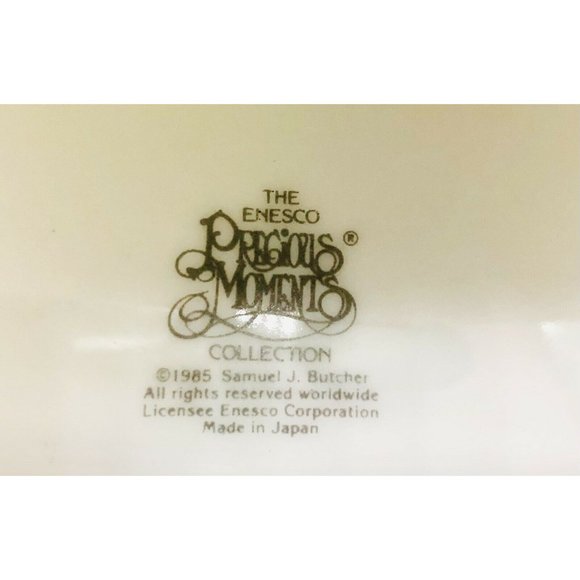 Precious Moments 1985 Porcelain Bell Precious Memories of Our Wedding 4.25"H - Picture 7 of 9